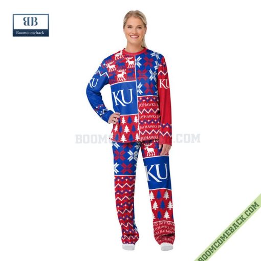 NCAA Kansas Jayhawks Family Pajamas Set