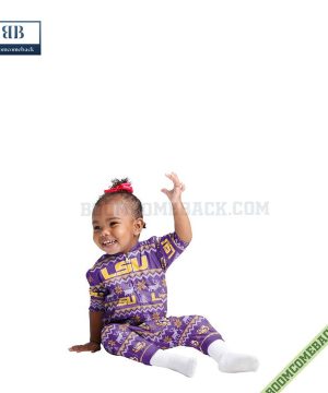 NCAA Lsu Tigers Family Pajamas Set