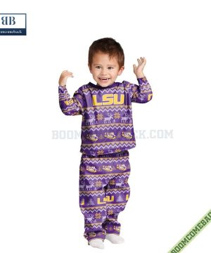 ncaa lsu tigers family pajamas set 9 Ruceq