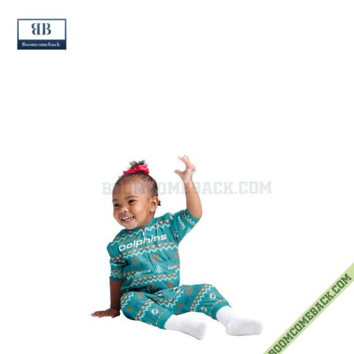 NCAA Miami Dolphins Family Pajamas Set