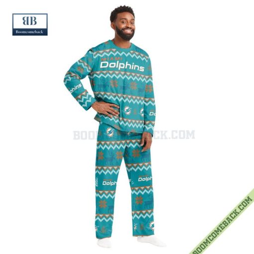 NCAA Miami Dolphins Family Pajamas Set