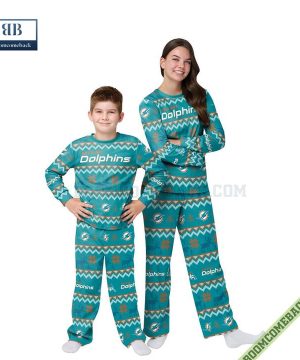 ncaa miami dolphins family pajamas set 7 LIgiy