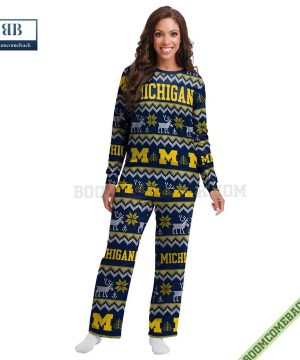 ncaa michigan wolverines family pajamas set 3 AhExR