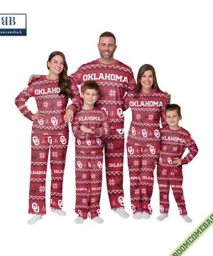 NCAA Oklahoma Sooners Family Pajamas Set