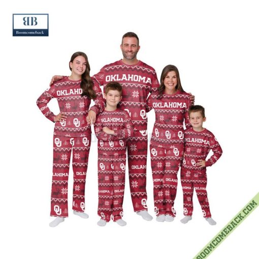 NCAA Oklahoma Sooners Family Pajamas Set