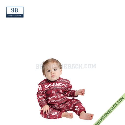 NCAA Oklahoma Sooners Family Pajamas Set