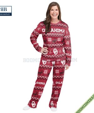 ncaa oklahoma sooners family pajamas set 3 aYg2j