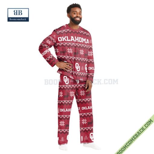 NCAA Oklahoma Sooners Family Pajamas Set