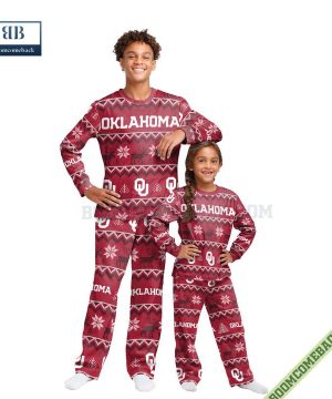 ncaa oklahoma sooners family pajamas set 7 owCtx