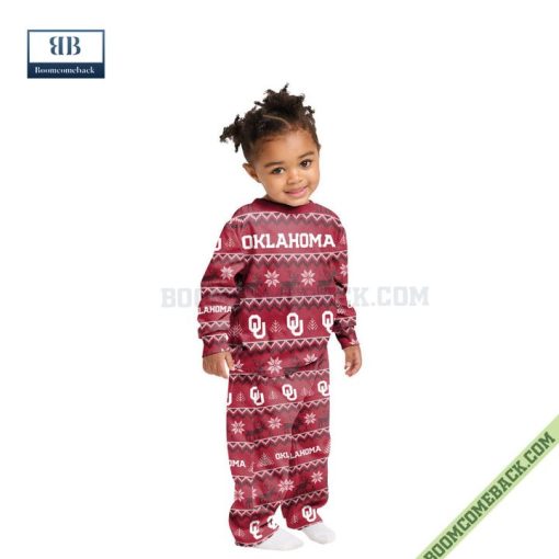 NCAA Oklahoma Sooners Family Pajamas Set