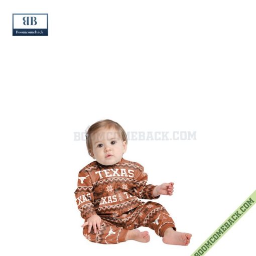 NCAA Texas Longhorns Family Pajamas Set