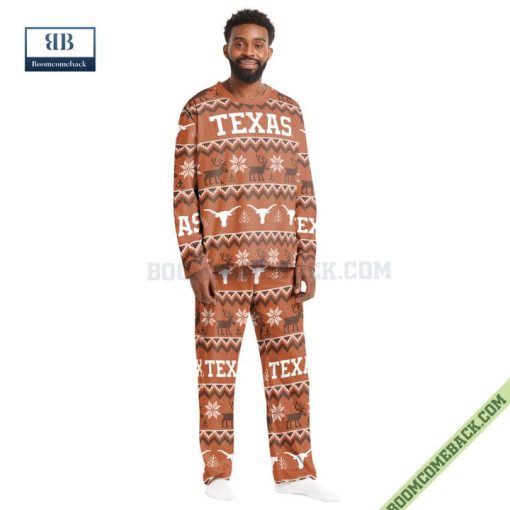 NCAA Texas Longhorns Family Pajamas Set