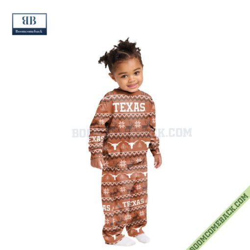 NCAA Texas Longhorns Family Pajamas Set