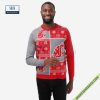 NCAA West Virginia Mountaineers Big Logo Ugly Christmas Sweater