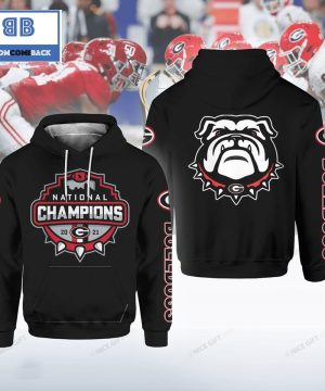 ncaaf georgia bulldogs national champions 2021 black 3d hoodie 4 hBkG4