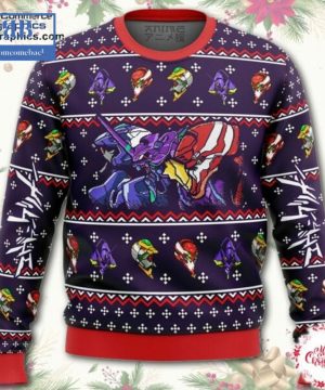 Neon Genesis Evangelion Evas Ugly Christmas Sweater