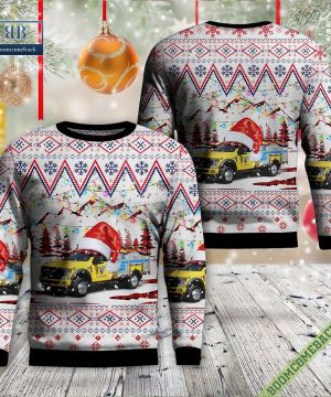 Nevada, Clark County Fire Department Paramedic Squad 18 Ugly Christmas Sweater