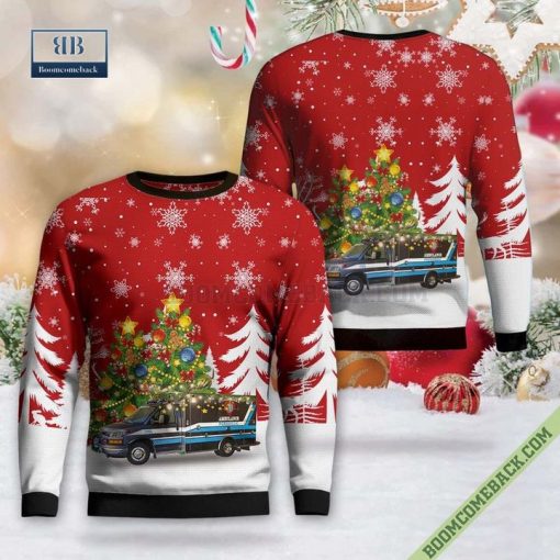 Nevada Community Ambulance Christmas Sweater Jumper