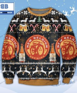 New Belgium Brewing Beer Christmas Ugly Sweater