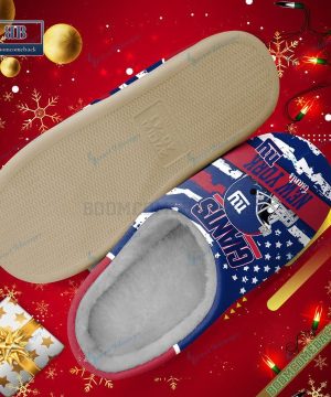 New York Giants Christmas Indoor Slippers