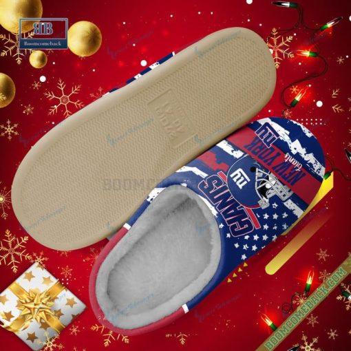 New York Giants Christmas Indoor Slippers