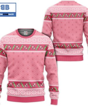 Nezuko Kimetsu No Yaiba Anime Ugly Christmas Sweater