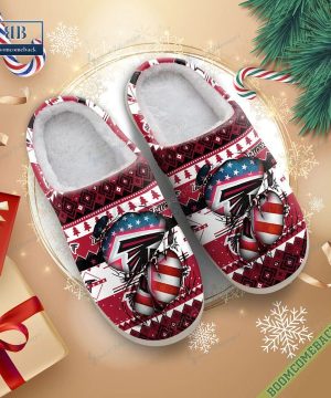 NFL Arizona Cardinals Christmas Indoor Slip On Slippers