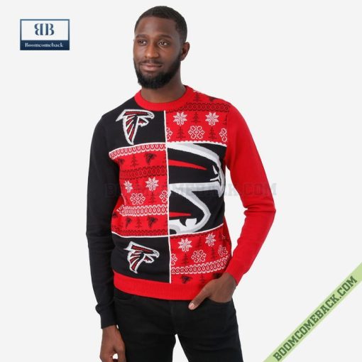 NFL Atlanta Falcons Big Logo Ugly Christmas Sweater