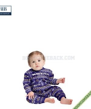 NFL Baltimore Ravens Family Pajamas Set