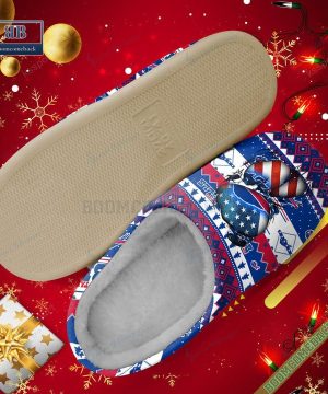 NFL Buffalo Bills Christmas Indoor Slip On Slippers