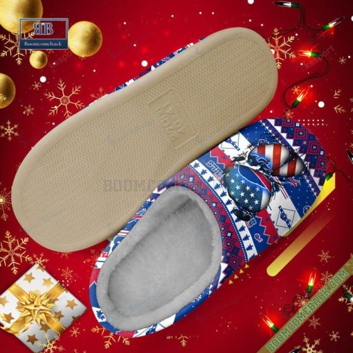 NFL Buffalo Bills Christmas Indoor Slip On Slippers