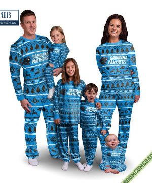 NFL Carolina Panthers Family Pajamas Set