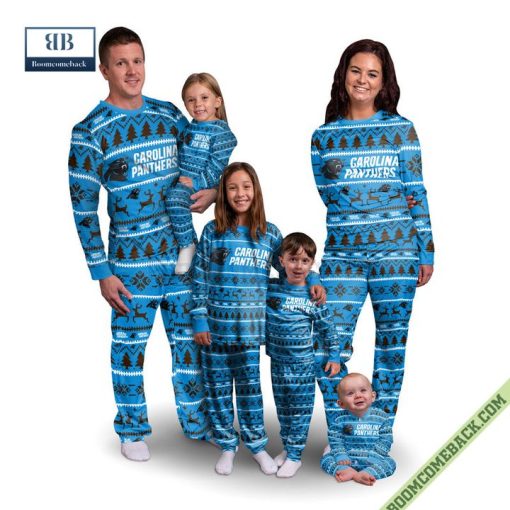 NFL Carolina Panthers Family Pajamas Set