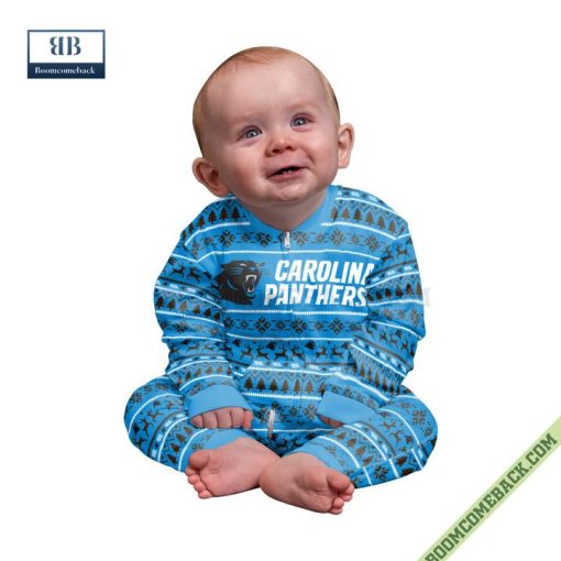 NFL Carolina Panthers Family Pajamas Set