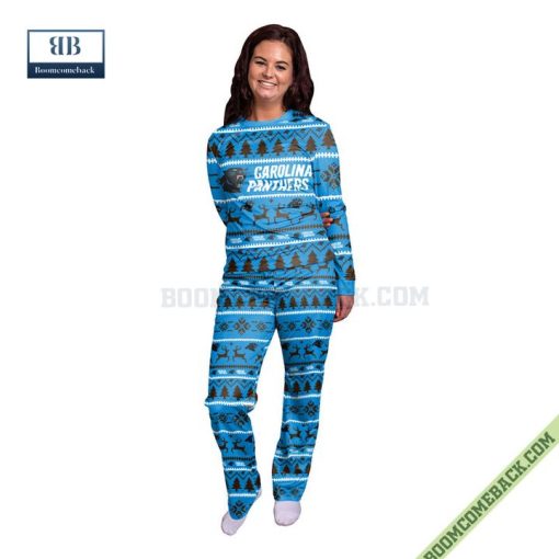 NFL Carolina Panthers Family Pajamas Set