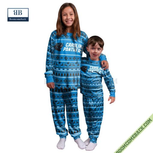 NFL Carolina Panthers Family Pajamas Set