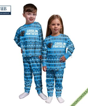 nfl carolina panthers family pajamas set 9 xEZzp