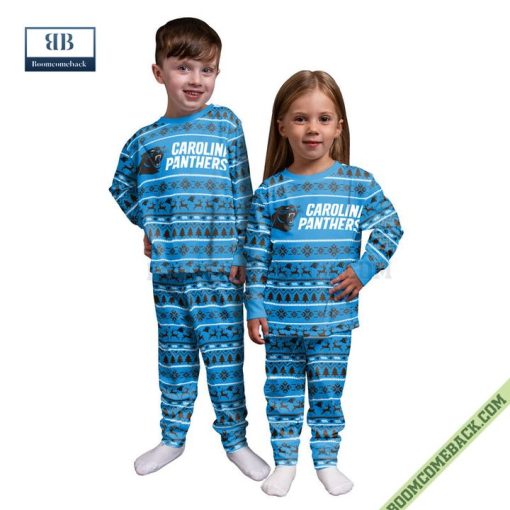 NFL Carolina Panthers Family Pajamas Set