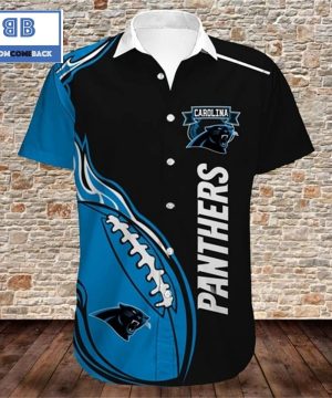 NFL Carolina Panthers Tropical Flower Hawaiian Shirt