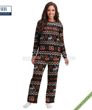 nfl cincinnati bengals family pajamas set 3 BPtut