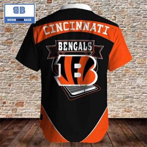 NFL Cincinnati Bengals Tropical Flower Hawaiian Shirt