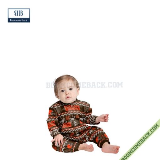 NFL Cleveland Browns Family Pajamas Set