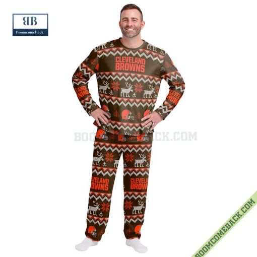 NFL Cleveland Browns Family Pajamas Set