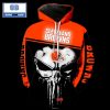 NFL Dallas Cowboys Camouflage Skull 3D Hoodie