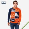 NFL Chicago Bears Big Logo Ugly Christmas Sweater