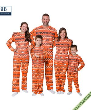 NFL Denver Broncos Family Pajamas Set