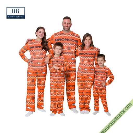 NFL Denver Broncos Family Pajamas Set