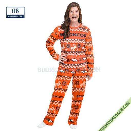 NFL Denver Broncos Family Pajamas Set