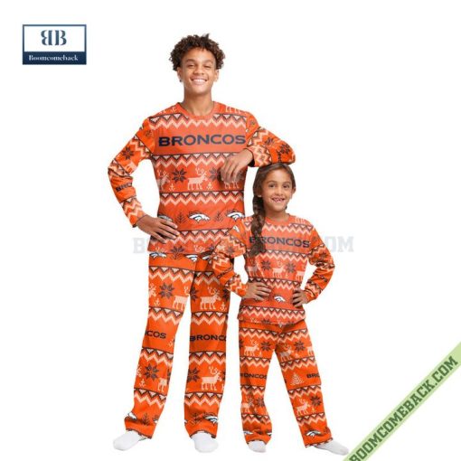 NFL Denver Broncos Family Pajamas Set