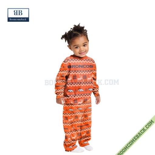 NFL Denver Broncos Family Pajamas Set